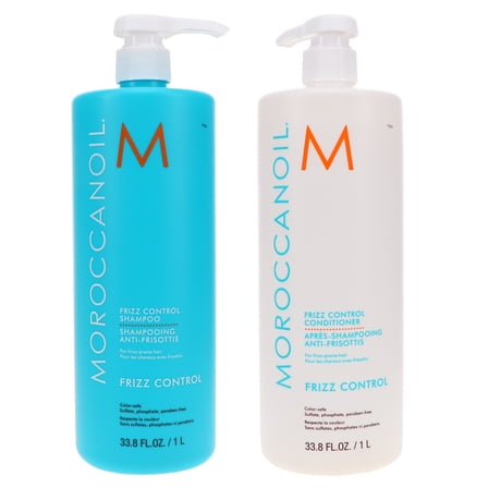 Moroccanoil Frizz Control Shampoo 33.8 oz & Conditioner 33.8 oz Combo Pack