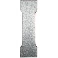 thumbnail image 3 of SciencePurchase 20-inch Metal Wall Letter "I", Galvanized Silver with Rusted Edges, Mountable Decor for Farmhouse or Rustic Room, 3 of 6