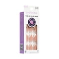 thumbnail image 2 of KISS imPRESS Ongles - Glimpse, Blanc, Coffin, Moyen, 2 of 14