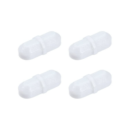 

Uxcell 20mm(0.79 ) with Ring Shape PTFE Magnetic Stirrer Mixer Stir Bar White 4 Pack