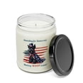 thumbnail image 2 of Democratic Scottish Terrier Making Woof Count Election 2024 Soy Wax Candle Scottie Dog Lover Gifts 9oz White Birch & Black Pepper Candle - 01001, 2 of 5
