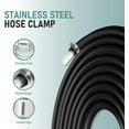 thumbnail image 5 of 328.1 Ft 3/8 Inch Heavy Duty Self Sinking Aeration Hose Kit, Tear Resistance Weighted Air Line Tubing, Non-Clogging Interior, Contractor Grade Aerator Hose for Pond, Fountain, Irrigation(Black), 5 of 7