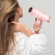 thumbnail image 5 of Secador de pelo de 800 W, secador de pelo de secado rápido y bajo nivel de ruido, 3 ajustes de calor (enchufe europeo rosa), 5 of 5