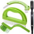 thumbnail image 1 of Tile Joint Brush 4 in 1 Joint Scrubber Multifunction Kitchen Bathroom Cleaning Brush Grout Mould Cleaner Brush Green, 1 of 5