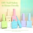 thumbnail image 2 of Set de esmaltes de uñas en gel CANNI, 6 tonos suaves, 9 ml, gel UV y LED, 2 of 6