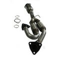 thumbnail image 2 of Rear Catalytic Converter Compatible with 2004-2006 Nissan Maxima Altima 3.3L V6 SOHC 12V Supercharged Federal EPA Direct Fit Nissan 208A0-F4525 XE/SE/SVE 14002-3S600 14002-3S610, 2 of 3