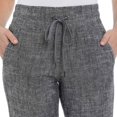thumbnail image 4 of Briggs Women's Linen Blend Jogger, 4 of 4