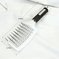 thumbnail image 2 of FACEGA Hair Brush Portable Hollow Mini Brush Fashionable Hair Dryer Brush with Nylon Bristles,White, 2 of 4