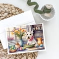 thumbnail image 2 of Carolines Treasures DAC6897GCA7P 5 x 7 in. Decorating Easter Sealyham Terrier Greeting Cards - Pack of 8, 2 of 3