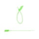 thumbnail image 3 of Tamper Seals QWORK Plastic, paquete de 200 bridas de seguridad, color verde, 3 of 8