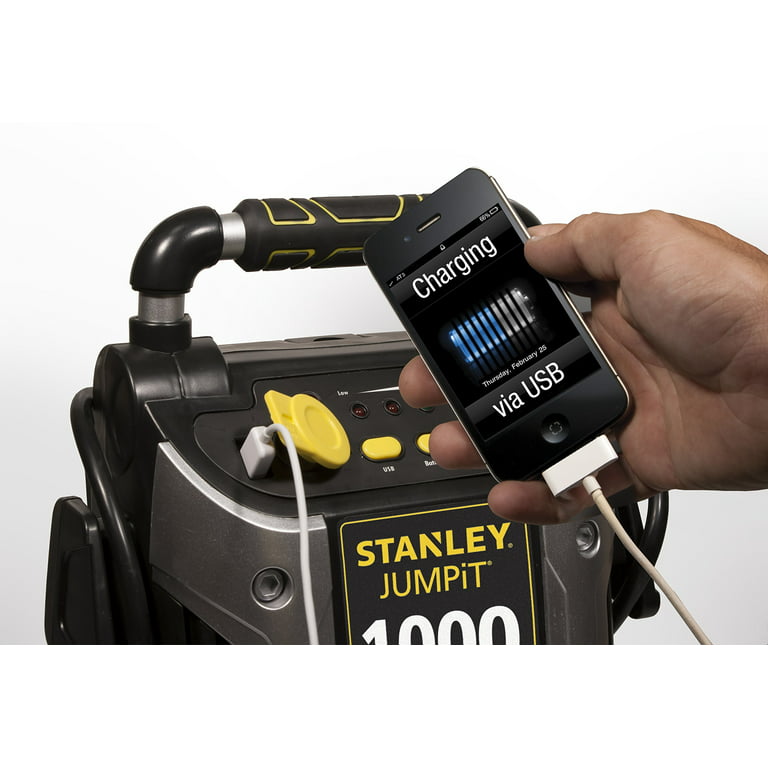 Stanley Fatmax Power Station 12V Jump Starter USB Charger Air Pump 1000  Peak Amp