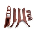 thumbnail image 1 of Car Door Handle Inner Door Panel Handle Pull Cover Set Window Switch Armrest Pane Fit For BMW 5 Series F10 F11 7PCS LHD 7Colors, 1 of 2