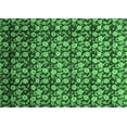 thumbnail image 1 of Ahgly Company Indoor Rectangle Abstract Emerald Green Modern Area Rugs, 7' x 10', 1 of 4