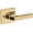 Non-Lacquered Brass, variant on Baldwin 5190190PRIV 5190 Privacy Door Lever Set - Black