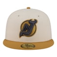 thumbnail image 2 of Men's New Era  Cream/Tan New Jersey Devils Colorpack Two-Tone 59FIFTY Fitted Hat, 2 of 5