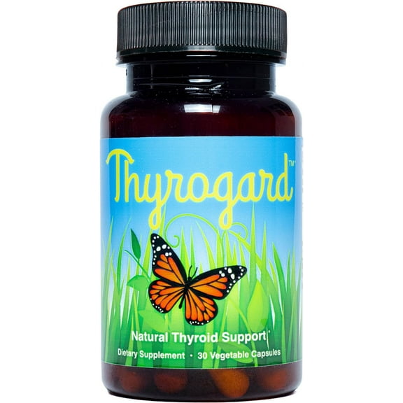 Thyrogard - Natural Thyroid Support Supplement - Non-GMO, Vegan, Gluten-Free