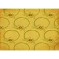 thumbnail image 1 of Ahgly Company Indoor Rectangle Patterned Gold Yellow Area Rugs, 2' x 3', 1 of 6