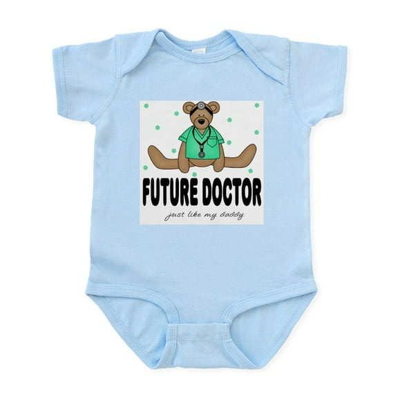 CafePress - Future Doctor Like Daddy Baby Infant Bodysuit - Baby Light Bodysuit, Size Newborn - 24 Months