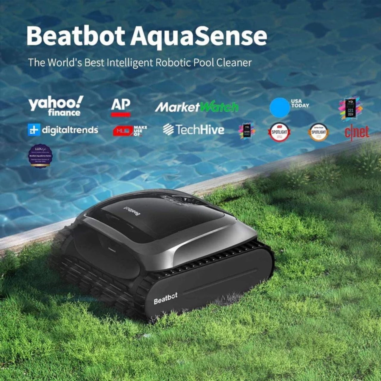 Beatbot A100 Cordless Robotic Pool Cleaning Vacuum, App Controlled