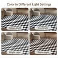 thumbnail image 7 of ODIKA Plaid Fabric Checkered Farmhouse Border Bathroom Checked Plaidcircle Pet Friendly & Kids Safe Play for Playroom, Bedroom, Reading Nook, 7 of 7