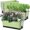 Light Green, variant on Window Box Planter 8 Pcs, 17 Inches Rectangle Flower Pots with Drainage Holes & Trays, Vegetable Planters for Windowsill Patio Garden Balcony Home Indoor Outdoor (Dark Green, 16 * 7 * 6 inch)