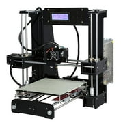 ANET A6 LCD Monitor Screen 3D Printer Large Printing Area 210*210*240MM Precision Printing US Plug Black