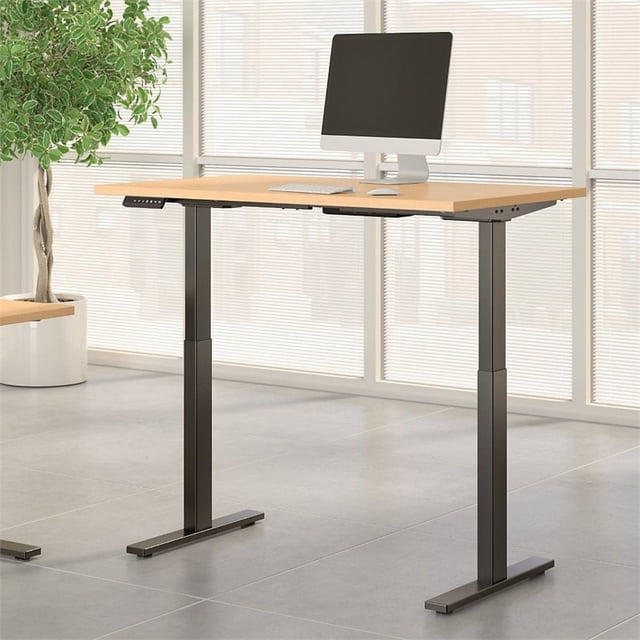 Move 60 Series Bureau Debout à Hauteur Réglable en Érable - Bois d'Ingénierie