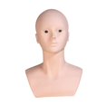 thumbnail image 3 of Serenable Bald Mannequin Head, Holder for Making Styling,Cosmetology Training Head,Multipurpose Display Stand Manikin Head without Holder, 3 of 9