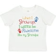 thumbnail image 3 of Inktastic Awesome Like My Grandpa Boys or Girls Baby T-Shirt, 3 of 5