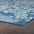 thumbnail image 5 of 2x10 Water Resistant, Indoor Outdoor Runner Rugs for Patios, Hallway, Entryway, Deck, Porch, Balcony or Kitchen | Outside Area Rug for Patio | Indigo, Floral | Size: 2'3'' x 10', 5 of 8