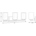 thumbnail image 6 of P300217-009-Progress Lighting-Mast - 3 Light - Cylinder Shade in Coastal style - 24 Inches wide by 7.75 Inches high-Brushed Nickel Finish, 6 of 7