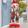 thumbnail image 4 of REINA ROJA DE CORAZONES EN ROJO Vestido largo Mujer moda vestidos de noche de lujo 2024 Vestidos de mujer vestido suelto de mujer, 4 of 5