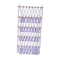 thumbnail image 1 of Hanging Organizer Plush Toy Storage Bedroom Books Stuffed Animal Net Hammock Violet, 1 of 8