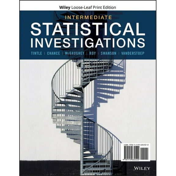 Intermediate Statistical Investigations, (Loose Leaf)