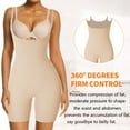thumbnail image 2 of COMFREE Women Waist Trainer Corset Bodysuit Butt Lifter Tummy Control Shapewear Underwear Post Surgery Girdle Full Body Shaper Open Bust, 2 of 7