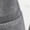 Gray, variant on FAMTKT Women Suede Round Toe Zipper Flat Pure Color Buckle Strap Keep Warm Snow Boots, Women's Flats Mid Calf Boots, Boots Women Flat