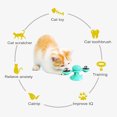 thumbnail image 4 of Windmill Cat Toy Interactive Turntable Massage Brush for Pet Kitty Scratching Tickle Color:yellow, 4 of 8