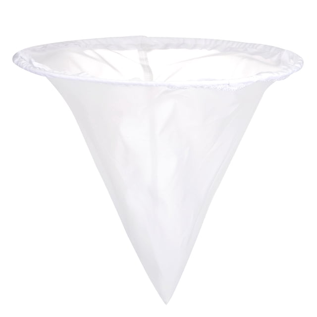 Unique Bargains 400 Mesh Paint Filter Bag, 10.6' Dia Cone Shape Nylon Strainer for Filtering Paint, Gasoline, Fuel, Ink