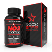 Rockstar N02 Nitric Oxide Supplement - Muscle Building Nitric Oxide , 60 Capsules