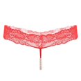 thumbnail image 4 of Pearl Massage Thong Lace Thongs for Women Transparent Playful Panties for Women, 4 of 4