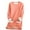 Orange, variant on AherBiu Pajama Tops for Women Fleece Lined Crewneck Sweatshirt Thermal Warm Homewear Winter Tops Pullover