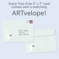 thumbnail image 3 of Tree-Free Greetings New Year Greeting Card, 5x7, Metta Meditation (GO65762), 3 of 6