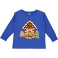 thumbnail image 3 of Inktastic Gingerbread House Christmas Boys or Girls Long Sleeve Toddler T-Shirt, 3 of 5