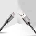 thumbnail image 4 of Adecuado para modelos Android y Apple con un cable de datos de carga de teléfono móvil trenzado de nailon de 1-2 metros y 3 metros, 4 of 5