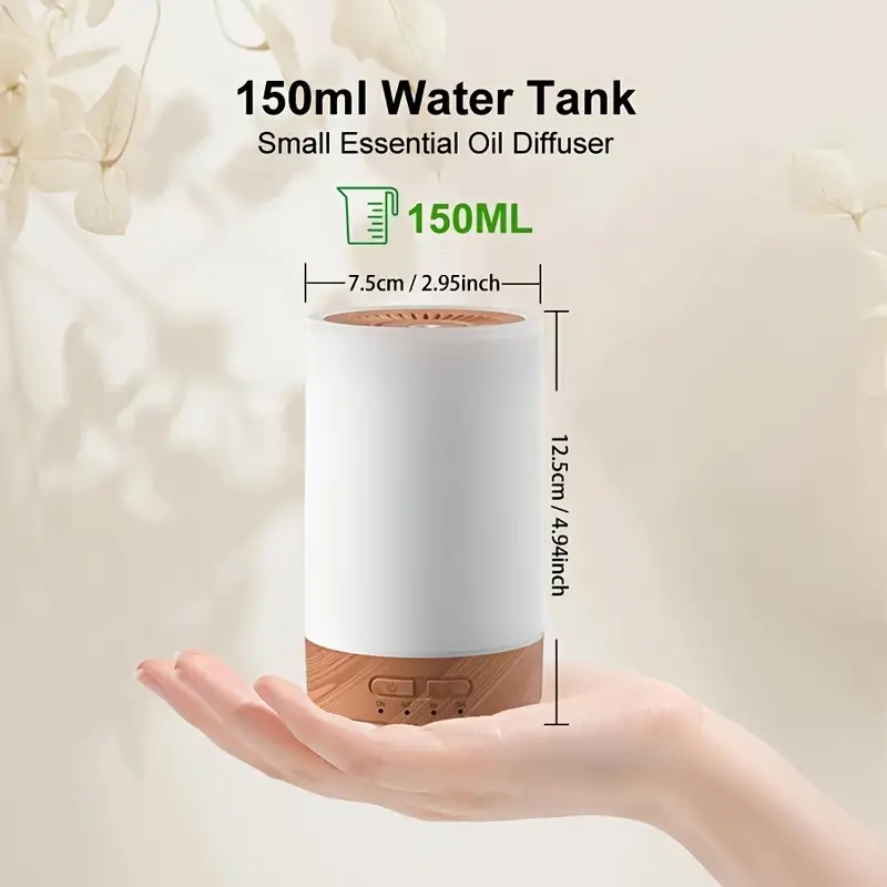 Noahstrong Essential Oil Diffuser, 150ml, 7 Colors photo 5