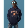 thumbnail image 2 of Nyc Athletics Varsity Style Hoodie Men -Image by Shutterstock, Male 4X-Large, 2 of 4