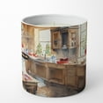 thumbnail image 5 of Cookies with Santa Claus Mrs. Claus Decorative Soy Candle, 5 of 5