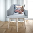 thumbnail image 3 of Santa is Coming Pitbull Merry Christmas Xmas Noel Truck Tree Pillow Cushion Double Sided Terrier Dog Lover Throw Pillow - 02023, 3 of 4