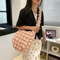 thumbnail image 4 of Birdeem Quilted Tote Bag Quilted Bag Quilted Bags for Women Quilted Tote Bags for Women Lightweight Quilted Bags Quilted Padding Shoulder Bag Down Cotton Padded Large Tote Bags Lattice, 4 of 12