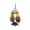 typeC, variant on Hanging Natural Chew Toy for Small Pets, Bunny Teeth Grinding Toy with Wood Blocks & Grass Balls, Enrichment Cage Accessory for Rabbits, Guinea Pigs, Chinchillas